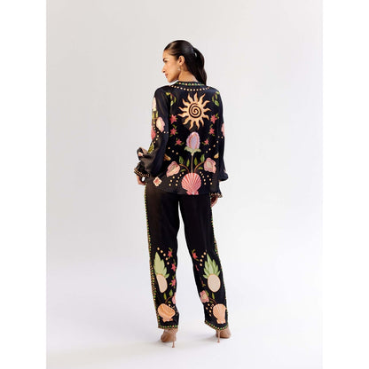 NOIB Ilia Shirt - Seashell -Black