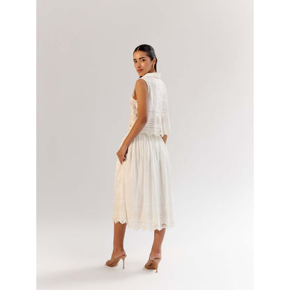 NOIB Freya Skirt - White