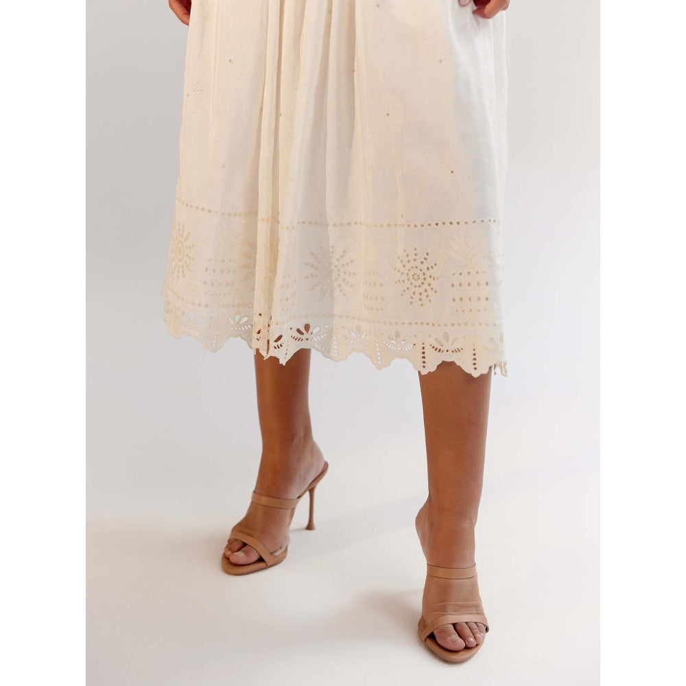 NOIB Freya Skirt - White