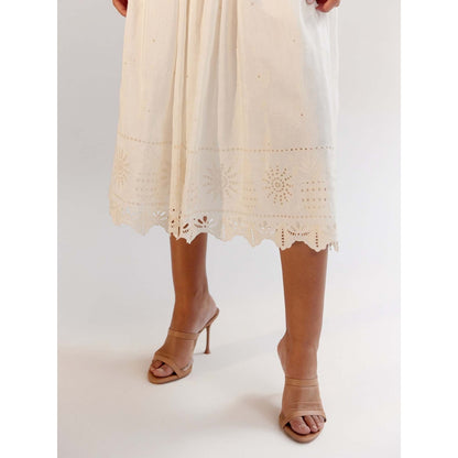 NOIB Freya Skirt - White