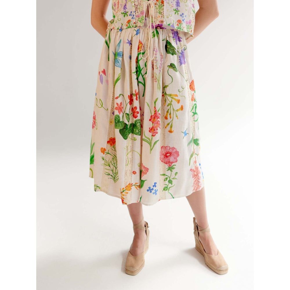 NOIB Freya Skirt - Flora