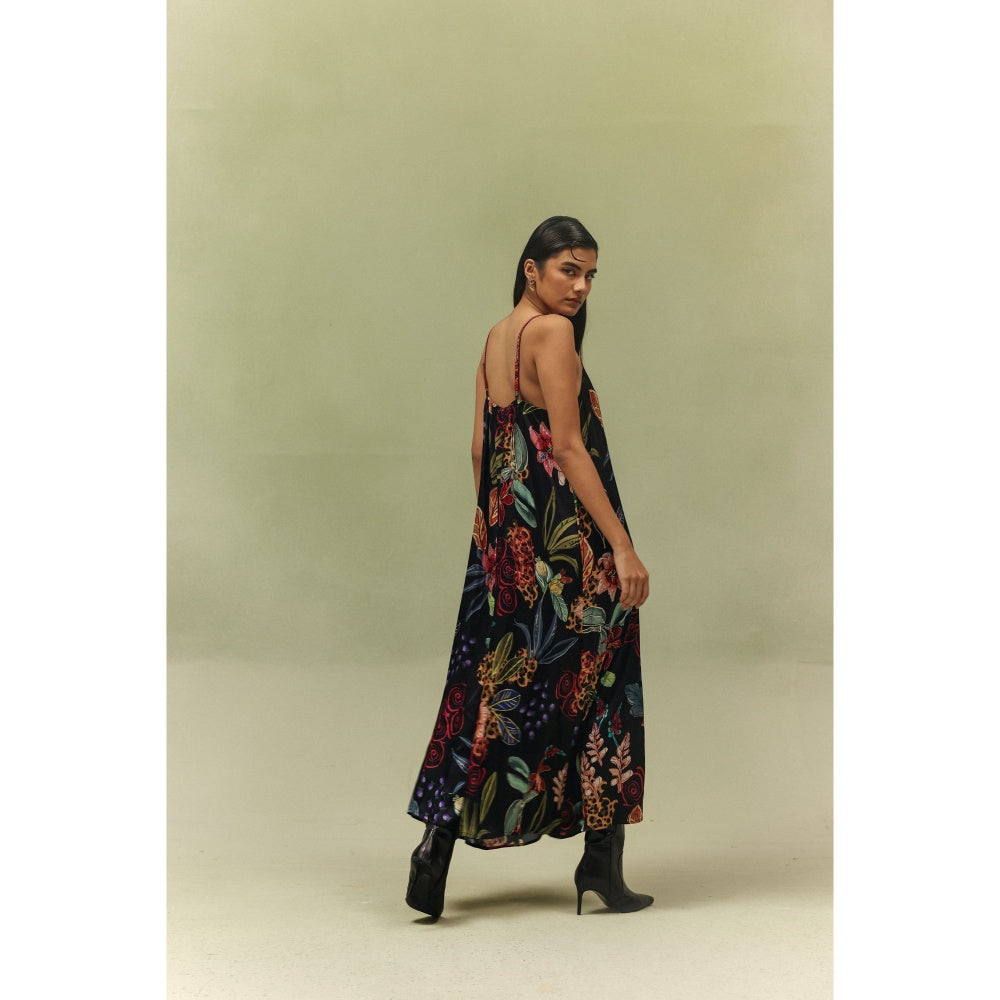 NOIB Black Liza Maxi - Wildflower