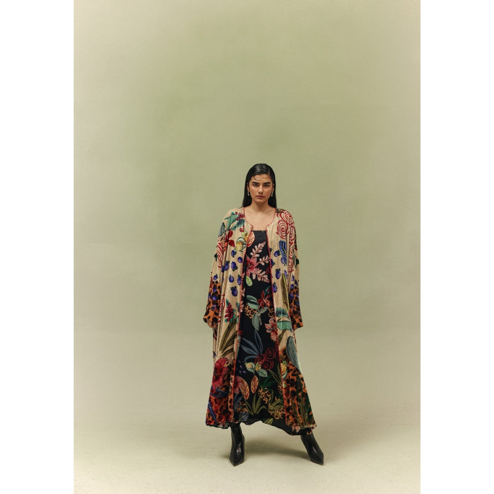 NOIB Black Liza Maxi - Wildflower