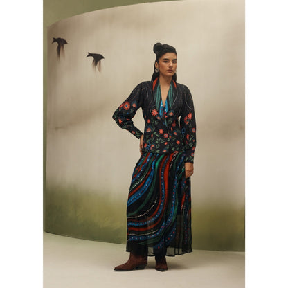NOIB Black Avery Maxi - Garden Dancers