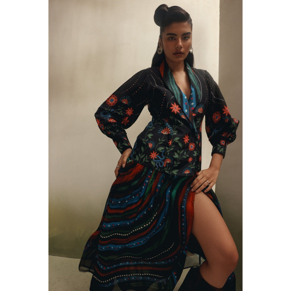 NOIB Black Avery Maxi - Garden Dancers