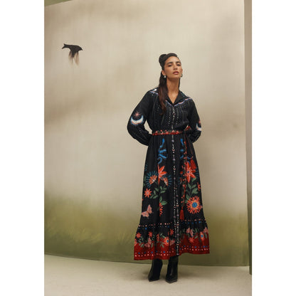 NOIB Black Celia Maxi - Garden Dancers