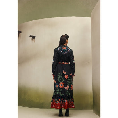 NOIB Black Celia Maxi - Garden Dancers