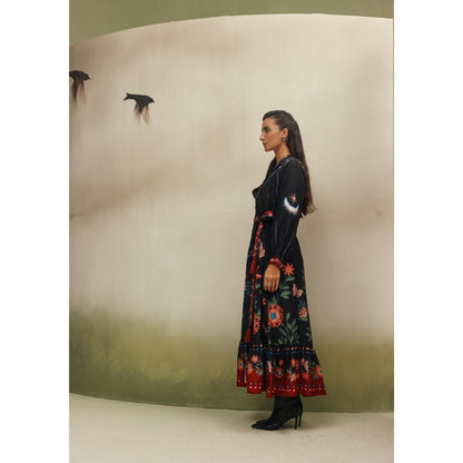 NOIB Black Celia Maxi - Garden Dancers