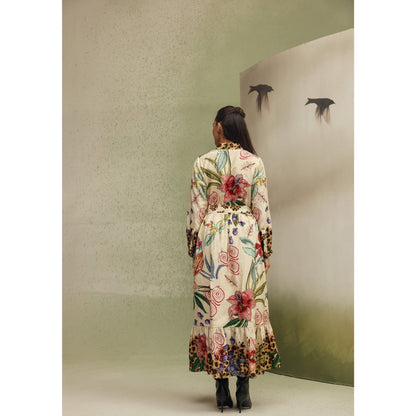 NOIB Cream Celia Maxi - Wildflower
