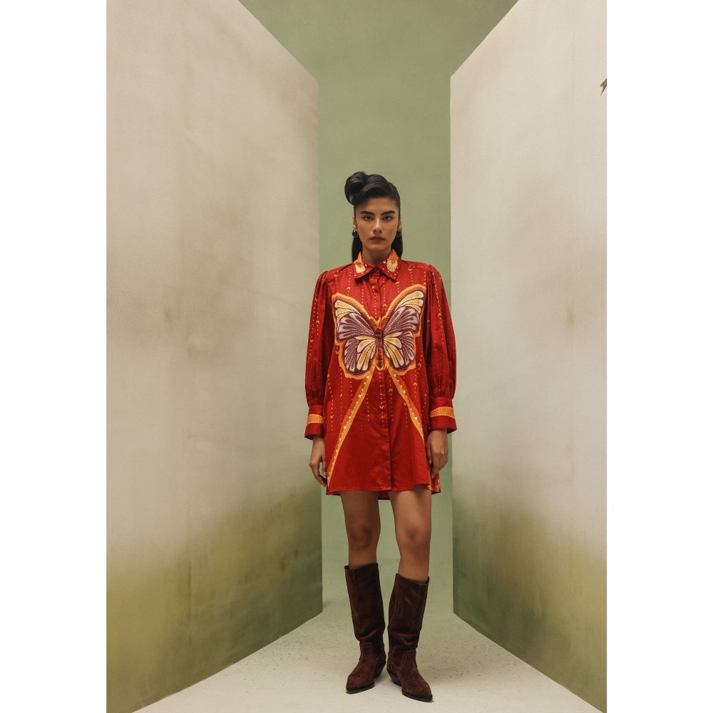 NOIB Red Thais Mini - Wings Of Wonder