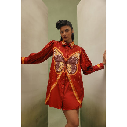 NOIB Red Thais Mini - Wings Of Wonder