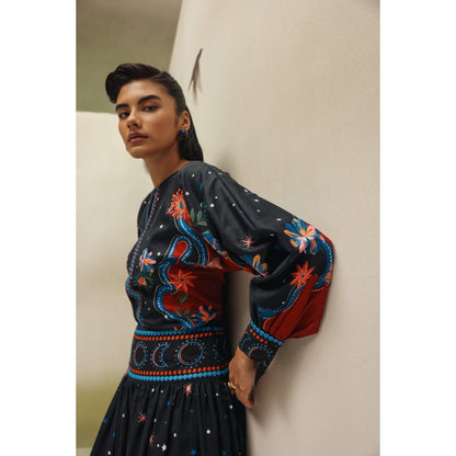 NOIB Black Elle Skirt - Garden Dancers