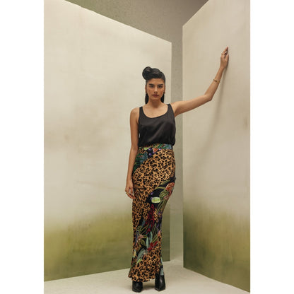 NOIB Brown Ivy Skirt - Wildflower