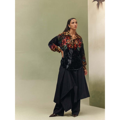 NOIB Black Aurea Shirt - Wildflower