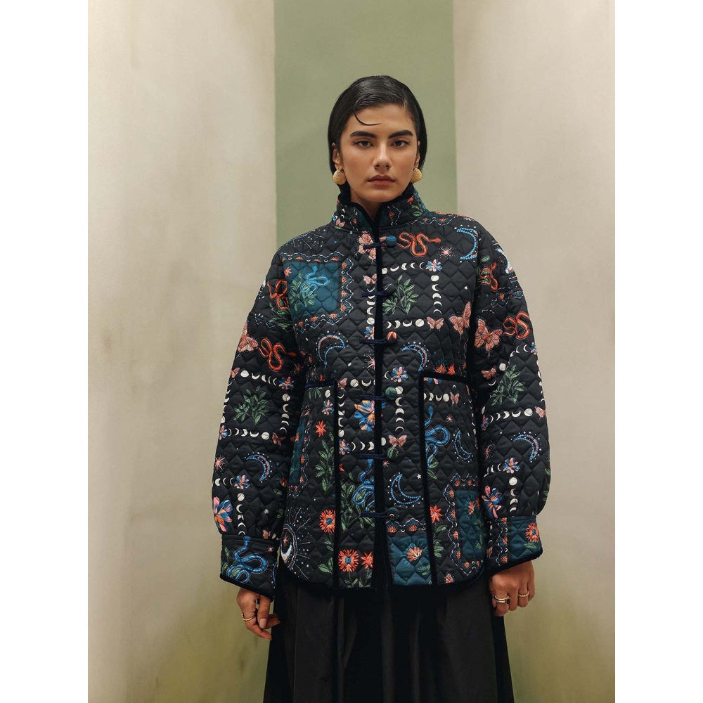 NOIB Black Nico Jacket - Garden Dancers