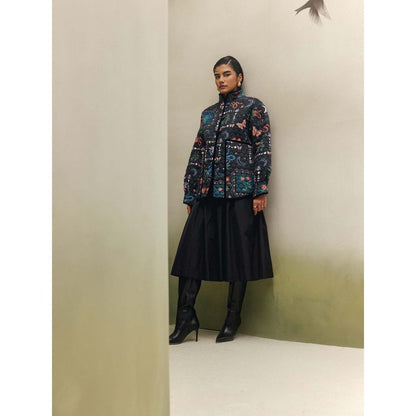 NOIB Black Nico Jacket - Garden Dancers