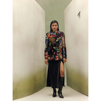 NOIB Black Valeria Jacket - Wildflower