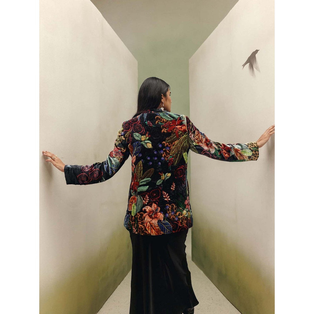 NOIB Black Valeria Jacket - Wildflower