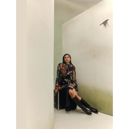 NOIB Black Valeria Jacket - Wildflower