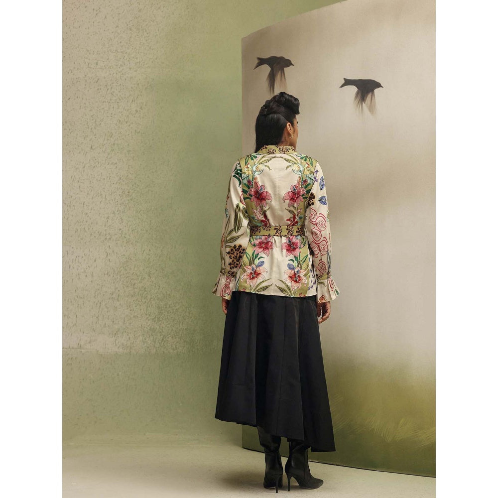 NOIB Beige Vega Shirt - Wildflower