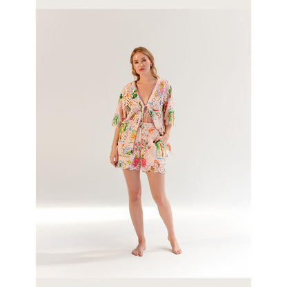 NOIB Anais Co-ord Set - Postcard