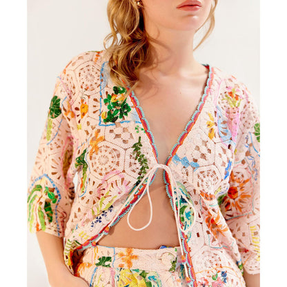 NOIB Anais Co-ord Set - Postcard