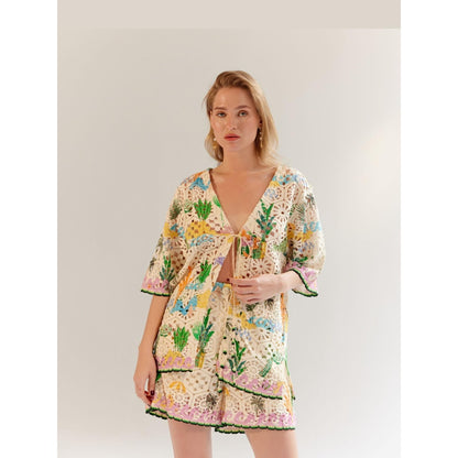 NOIB By The Sea Multi Colored Anais Top