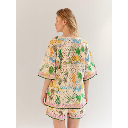 NOIB By The Sea Multi Colored Anais Top