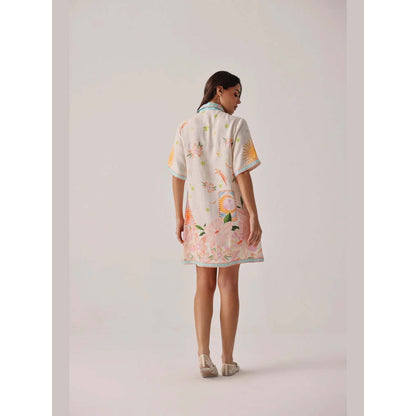 NOIB Amara Mini Dress - Azure