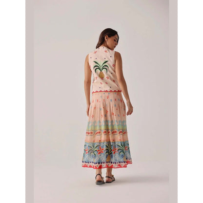 NOIB Avery Maxi Dress - Ananas