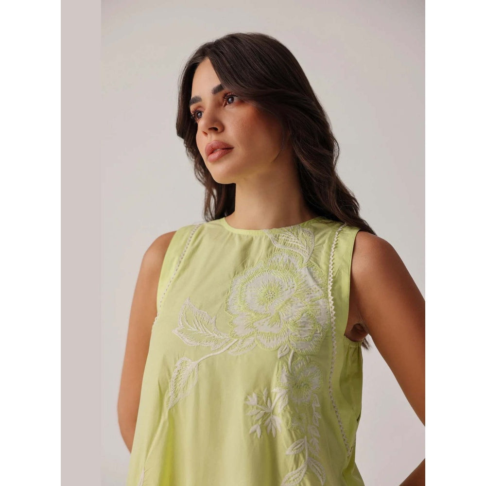 NOIB Harper Mini Dress - Lime