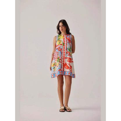 NOIB Harper Mini Dress - Summer Zest