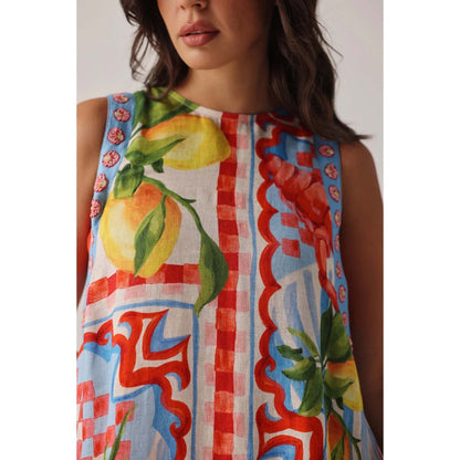 NOIB Harper Mini Dress - Summer Zest
