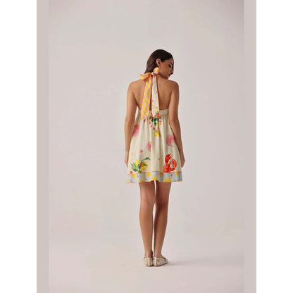 NOIB Hazel Mini Dress - Summer Zest