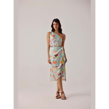 NOIB Isla Midi Dress - Seaborn