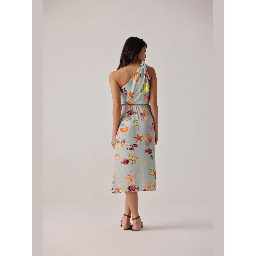 NOIB Isla Midi Dress - Seaborn