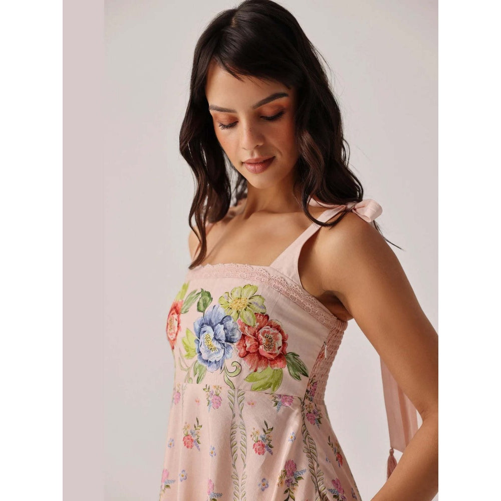 NOIB Nora Midi Dress - Bloom