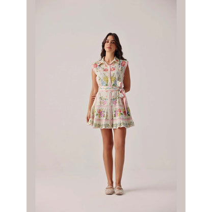 NOIB Vega Mini Dress - Bloom
