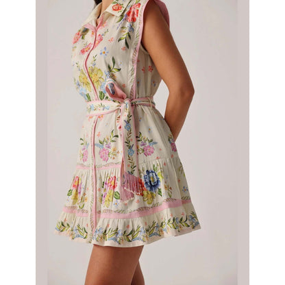 NOIB Vega Mini Dress - Bloom