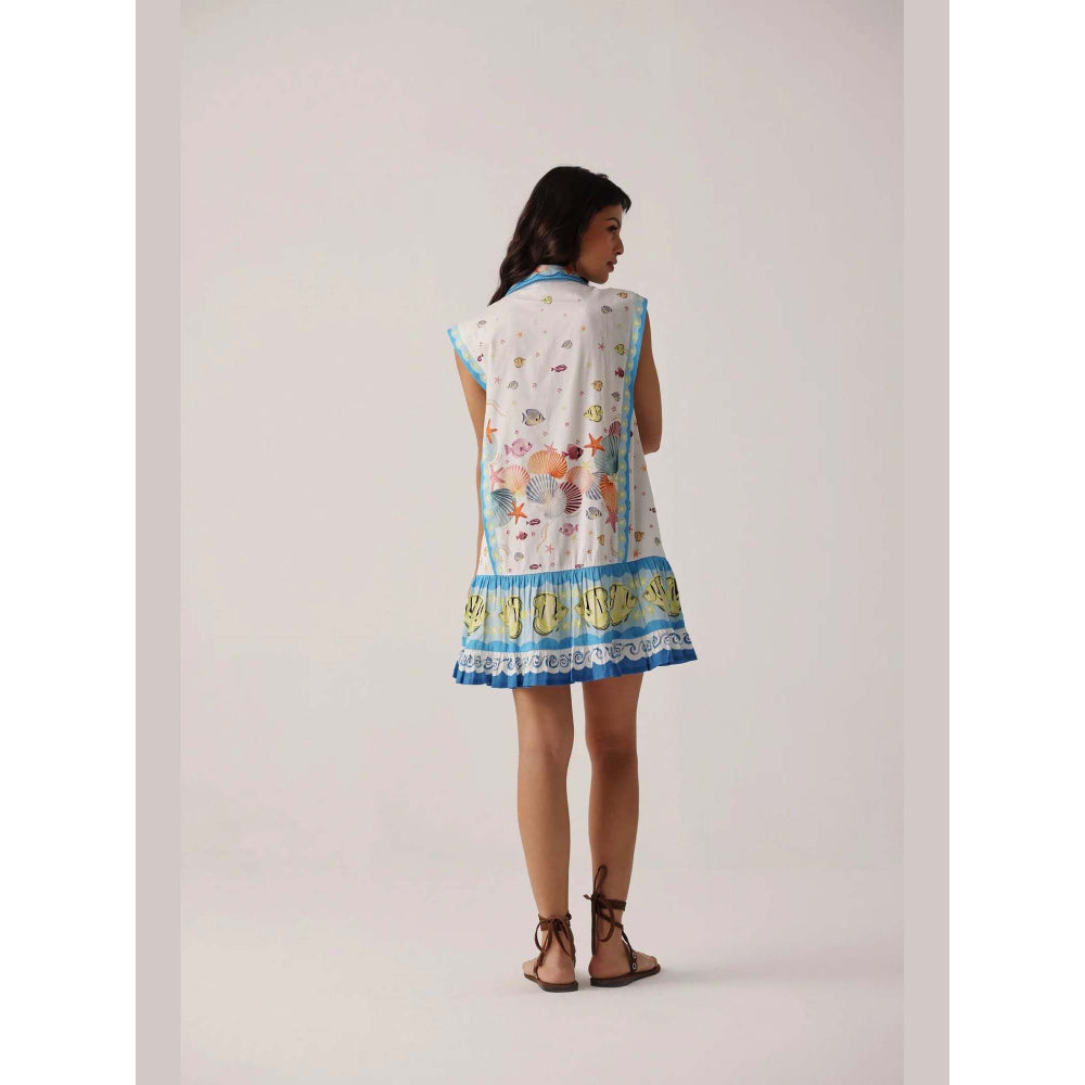 NOIB Vega Mini Dress - Seaborn