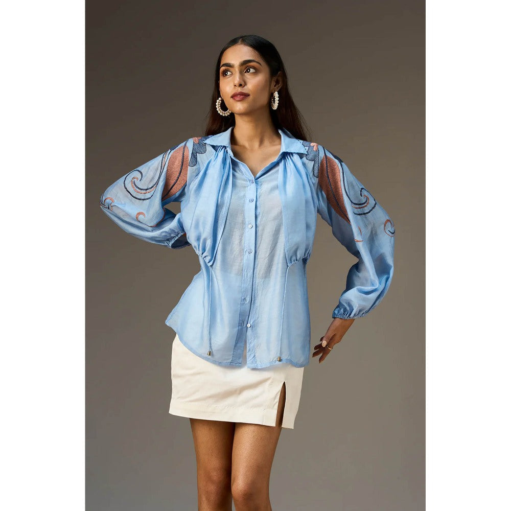 nona Blue Lehr Shirt