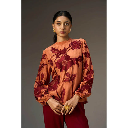 nona Rust Lehr Regular Top