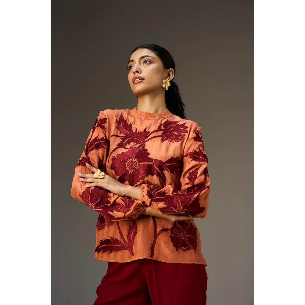 nona Rust Lehr Regular Top