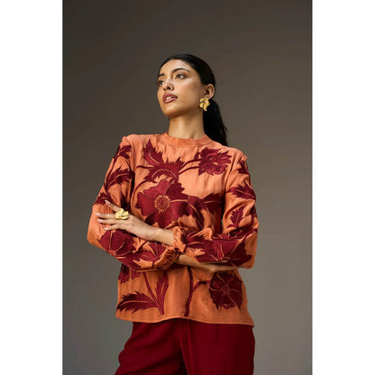 nona Rust Lehr Regular Top