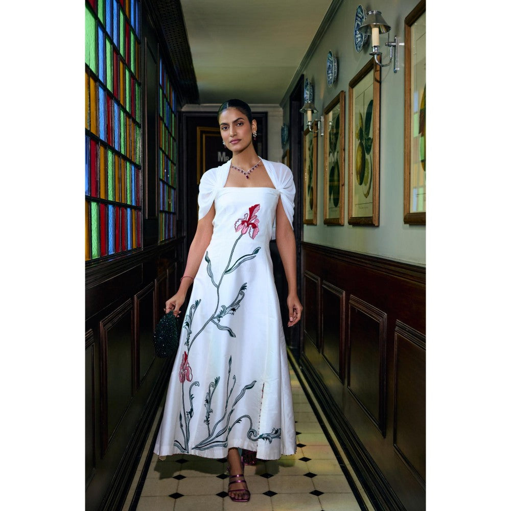 nona Womens White Dress
