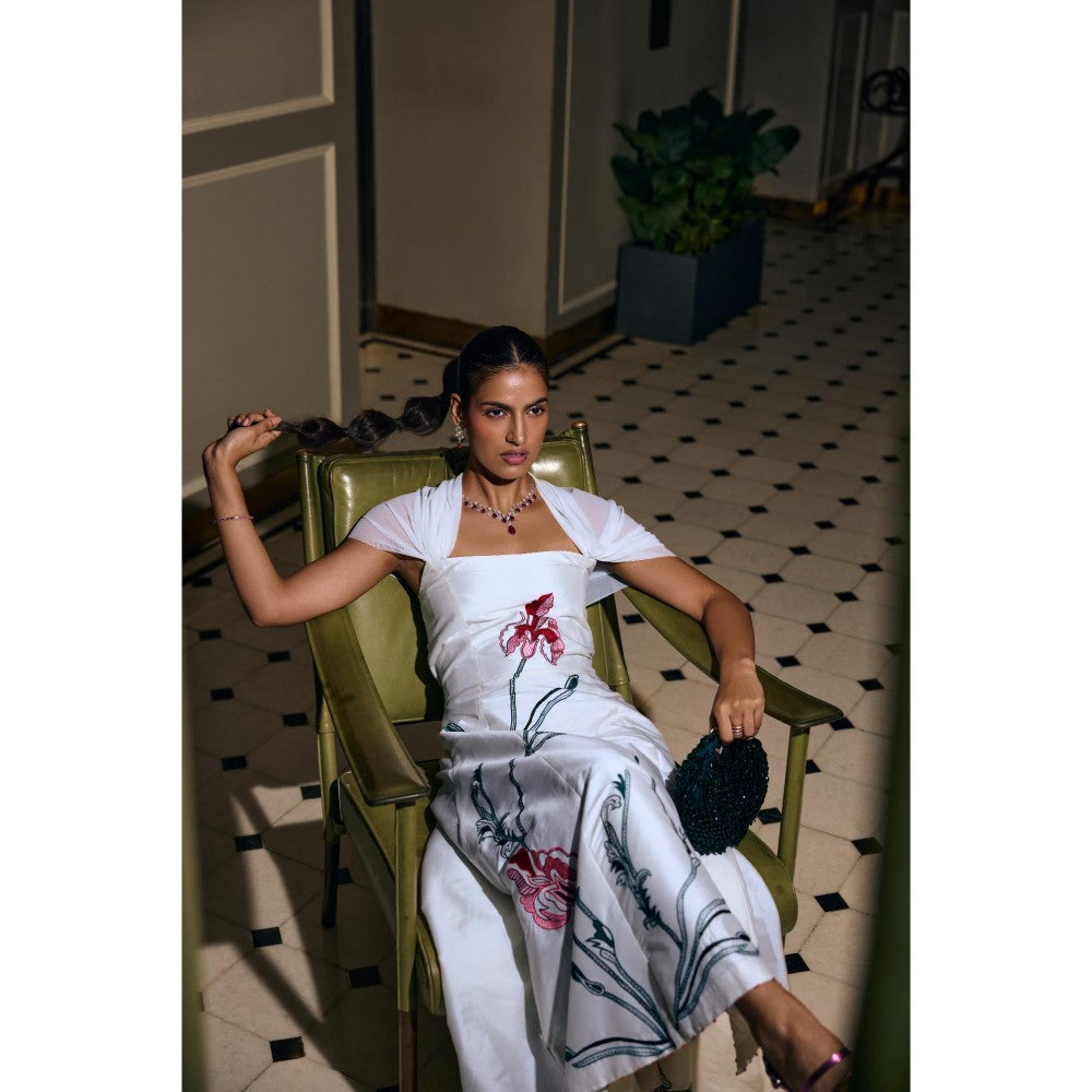 nona Womens White Dress