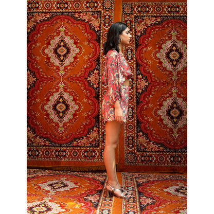 NORN Red Fez Rad Top & Shorts