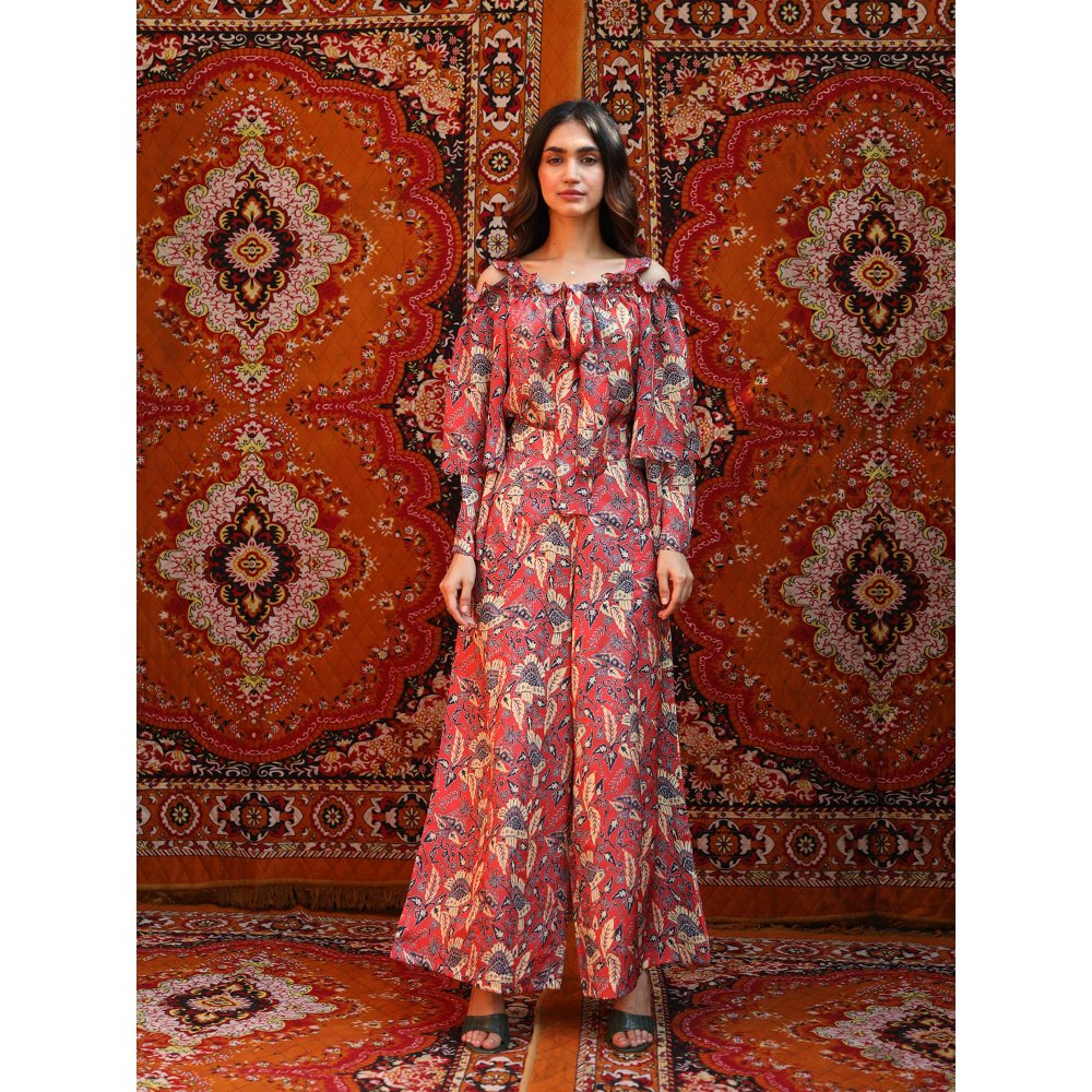 NORN Red Fez Bow Top