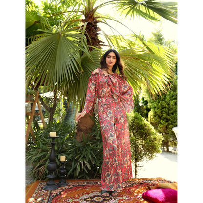 NORN Red Fez Bow Top