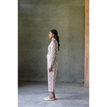 NORN Milano Broken Wave Cuff Shirt